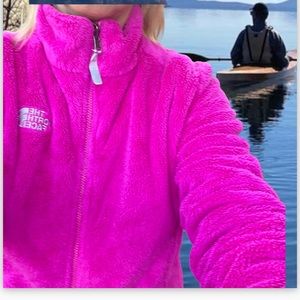 The North Face Osito Fleece Jacket Hot Pink
